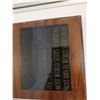 Image 3 : Michey Mantle 8x10 auto on Plaque