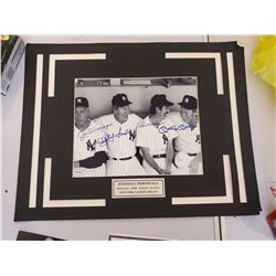 Base Ball Immortals Autos WIth COA