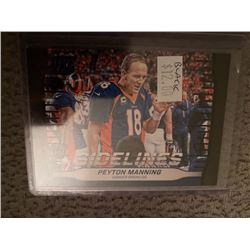 Peyton manning Score black SP