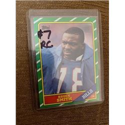 Bruce Smith 1986 topps RC