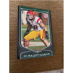 Clay Matthews Bowman RC