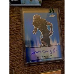 Kasen Williams Leaf Blue auto