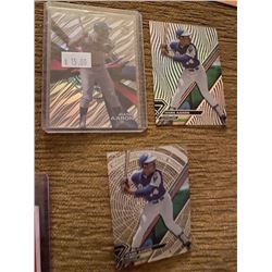 Hank Aaron Tek Lot of 3