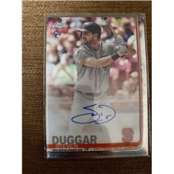 Steven Duggar Topps Chrome auto