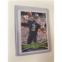 Russell Wilson Topps RC Passing variation