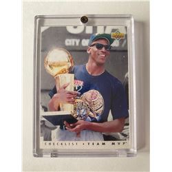 Michael Jordan 1992-93 Upper deck Team MVP Checklist