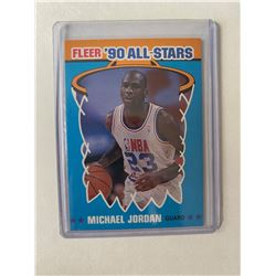 Michael Jordan Fleer 1990 all star