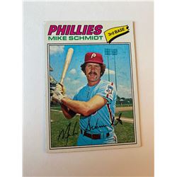 Mike Schmidt 1977 Topps