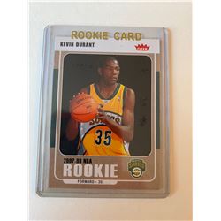 2007-08 FLEER 1986 Retro #143 Kevin Durant Supersonics RC Rookie 10