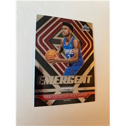 Shai Gilgeous Alexander Prizm Emergent