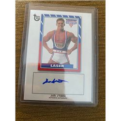 Jim Starr American Gladiators auto card