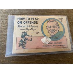 How to Play on Offense Sonny Jurgensen