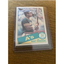 Rickey Henderson 1985