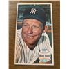 Image 1 : 1964 TOPPS GIANT BASEBALL CARD MICKEY MANTLE NEW YORK YANKEES #25
