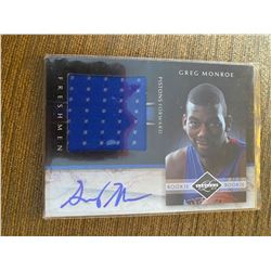 Greg Monroe Limited Auto Patch