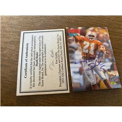 Heath Shuler classic picks auto