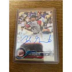 zack Granite auto topps chrome