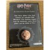 Image 2 : Harry Potter authentic coin card