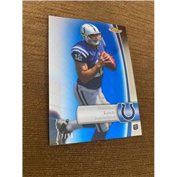 Andrew Luck Topps finest blue  refractor 99