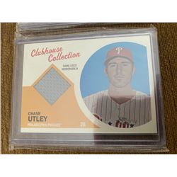 chase Utley heritage jersey card