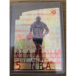 1997-98 UD3 MJ3 #MJ3-1 Michael Jordan Rare 90s Die Cut Insert SP Bulls 1990s