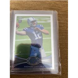 Andrew Luck topps chrome rc