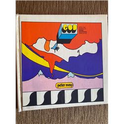 GOD by Peter Max - Hardcover, 1970 - Small format book with lots of great color