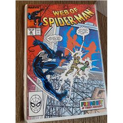 Web of Spider-Man (1985) #36 - Fine - First Tombstone