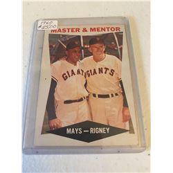 Willie Mays Master & Mentor