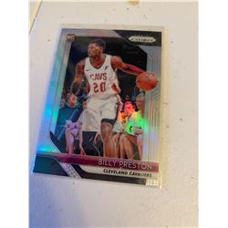 Billy Preston Prizm silver rc