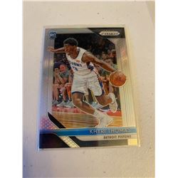 Khyri Thomas Prizm silver rc