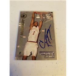 Tracy Mcgrady Press Pass 1997 auto RC