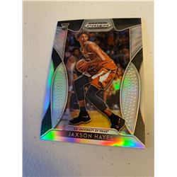 2019-20 Prizm Draft Picks Prizms Silver #9 Jaxson Hayes RC Rookie Texas