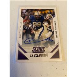TJ Clemmings score auto