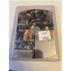 1998 UD SPX Brett Favre **SILVER** #18 Green Bay Packers