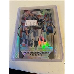 Rob Gronkowski prizm silver