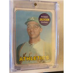 Reggie Jackson 1969 Topps RC