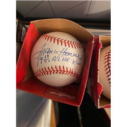 Frank Howard AL home Run King inscribed