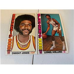 1976-77 Topps Lot of 2 Basketball Cards