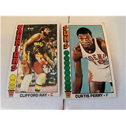 1976-77 Topps Lot of 2 Basketball Cards