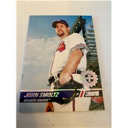 John Smoltz 2019 Stadium Club first day issue