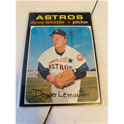 Denny Lemaster 1971 Mid High number