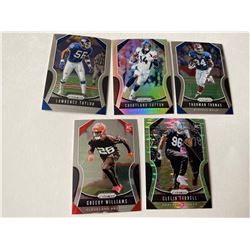 Prizm Football Lot rc and HOFers LT