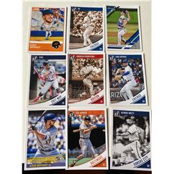 9 Card Star Hofer baseball card lot Bryant Ripken Altuve and More