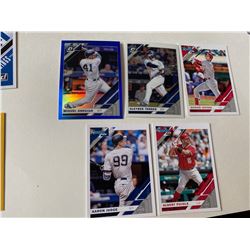 5 Card Baseball Superstar Lot: Ohtani Judge Torres and more