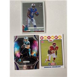 Devin Singletary Jamaal Charles Christian Mccafrey lot