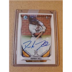 Derik Hill autograph