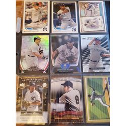 9 Card Yankiees Lot
