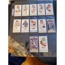 12 Mini Card lot