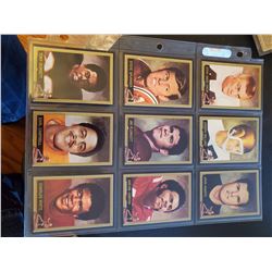 9 Card Vintage Football Lot